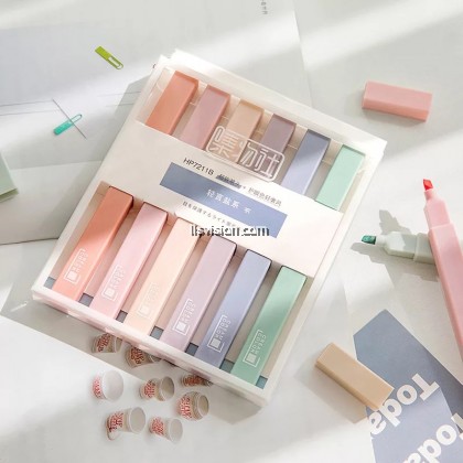 LLS Light Colour Kawaii Highlighter Pen